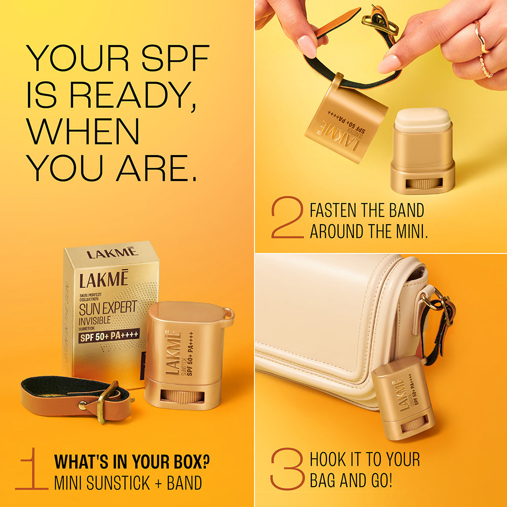 Lakmē Sun Expert Invisible Sunstick Mini SPF 50 PA++++