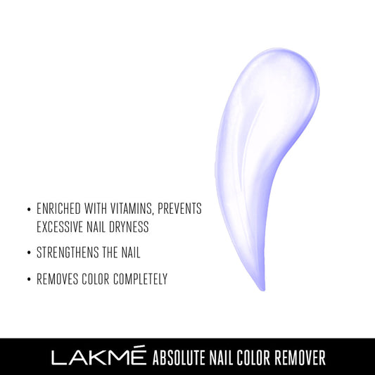 Lakmē Liquid Nail Polish Remover With Vitamin E, 27ml