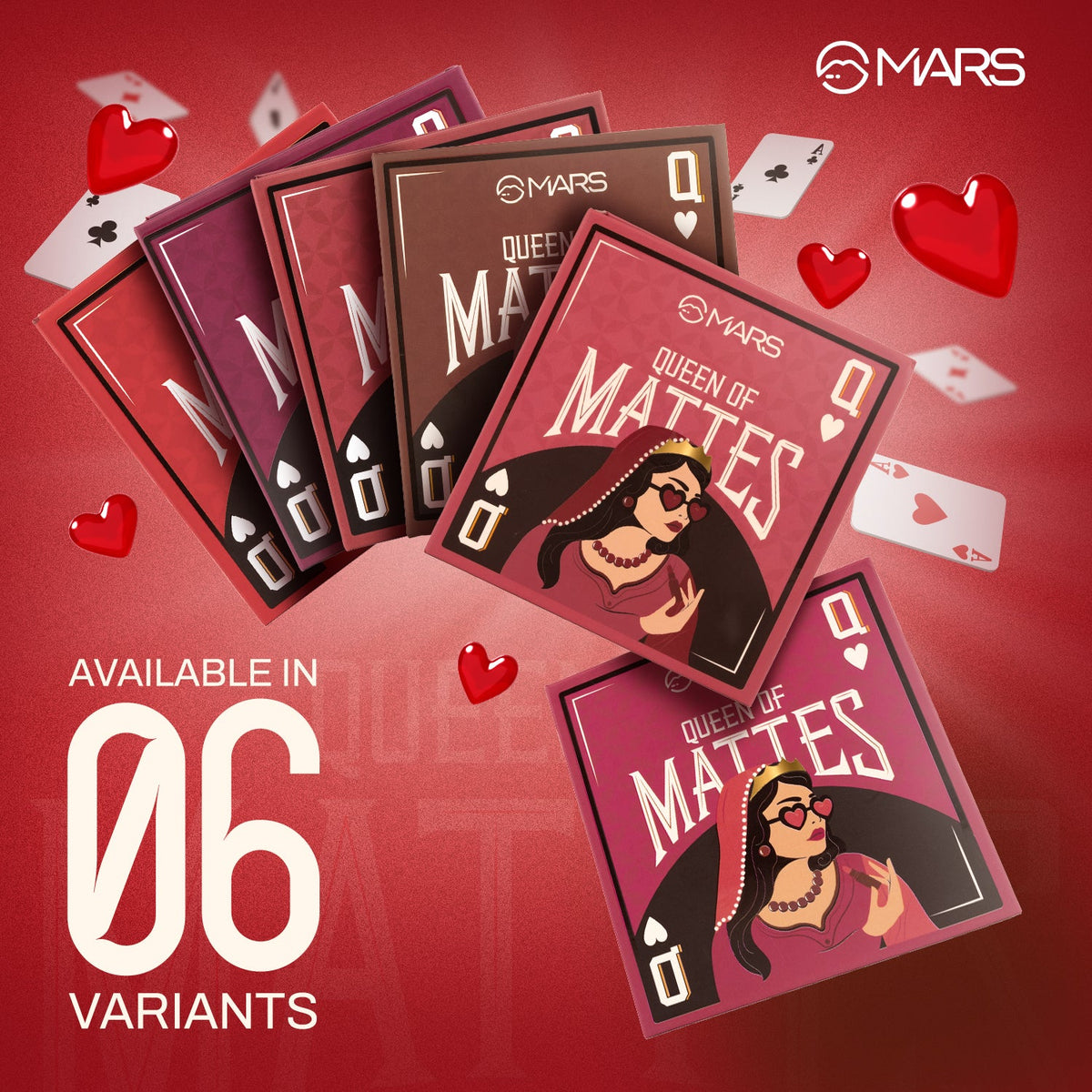 MARS Queen of Mattes Liquid Lipsticks, Set of 3 shared product image 4