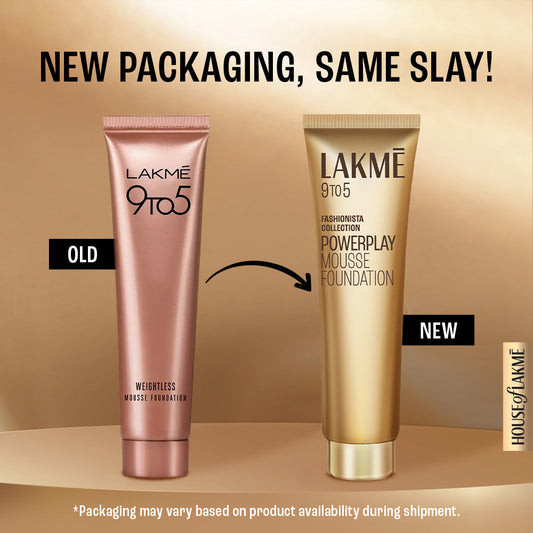 Lakmē 9to5 Powerplay Mousse Foundation
