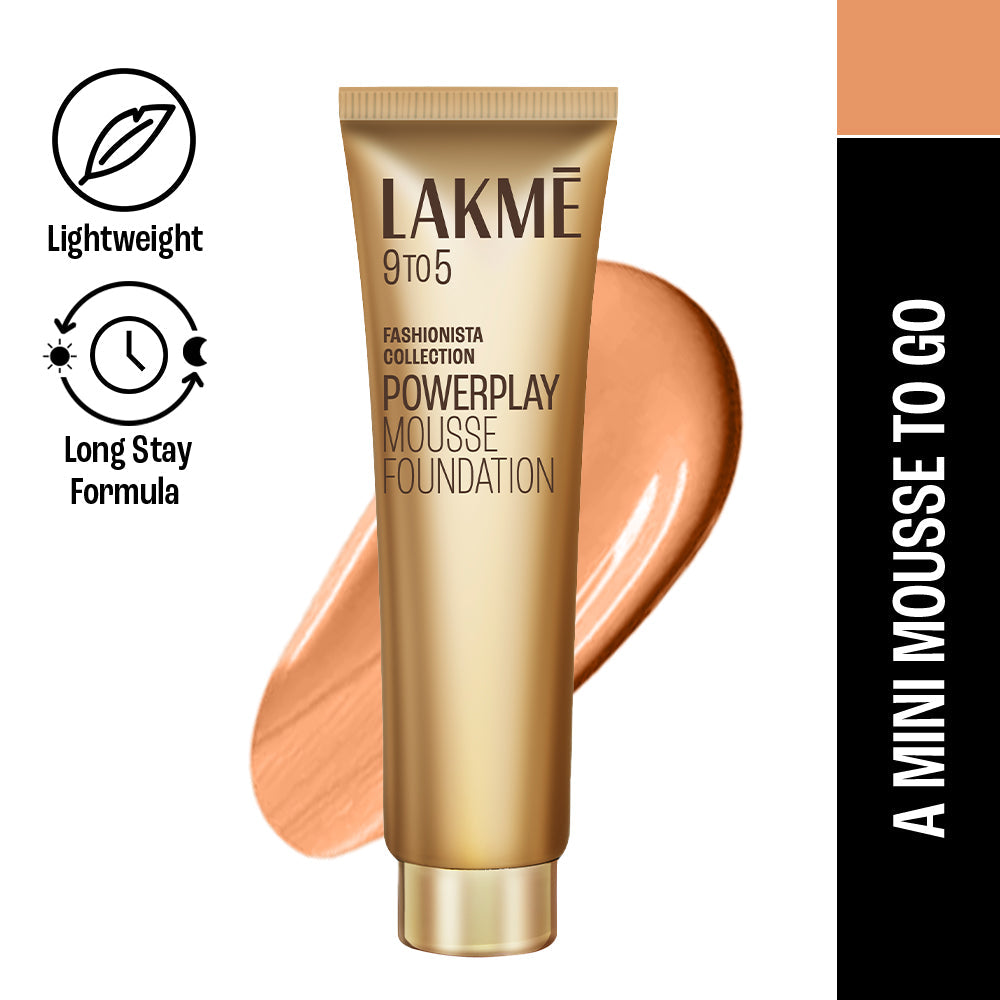 Lakmē 9 to 5 Weightless Mousse Foundation, 6gm
