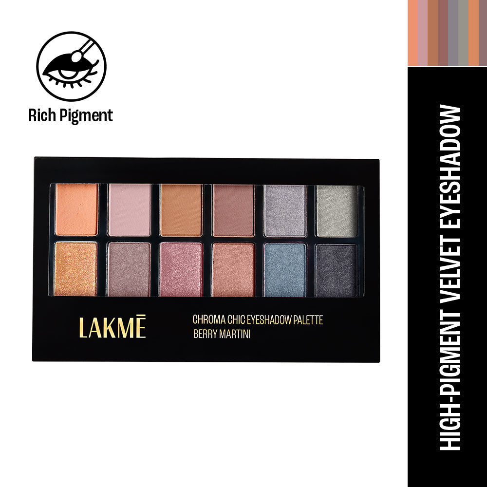 Lakmē Glitterati Chroma Chic Eye Shadow Palette