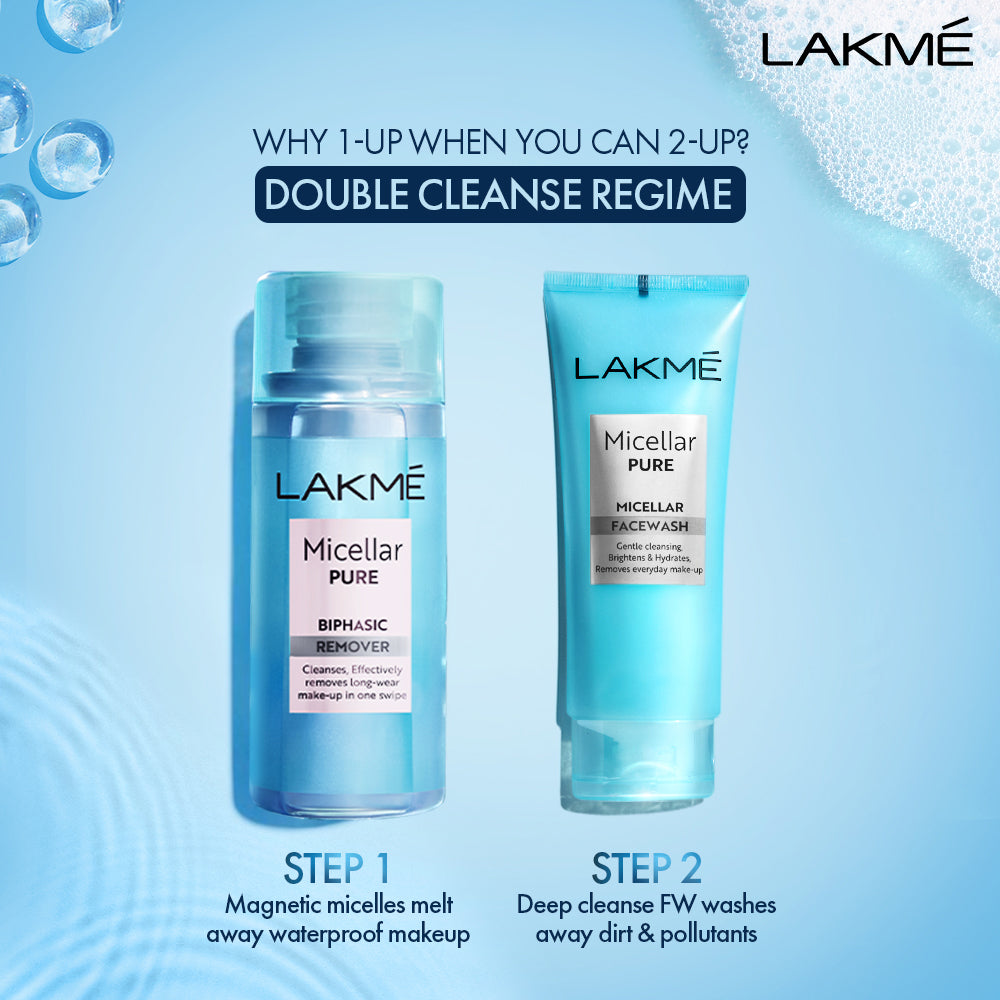 Lakmē Vit C Superglow Concealer + Makeup Remover Combo
