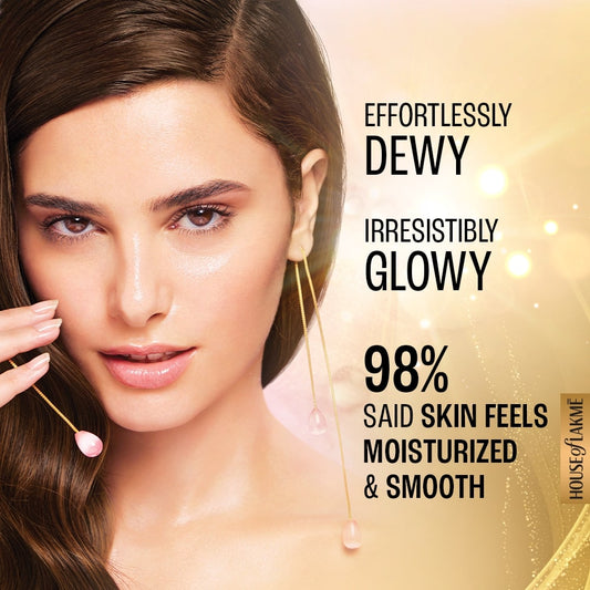 Lakmē Dew Drama Gel Creme, Pro-Ceramides, Vit E + Vit B3 + Vit F 50G