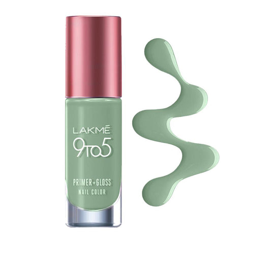Lakmē 9 to 5 Primer + Gloss Nail Colour