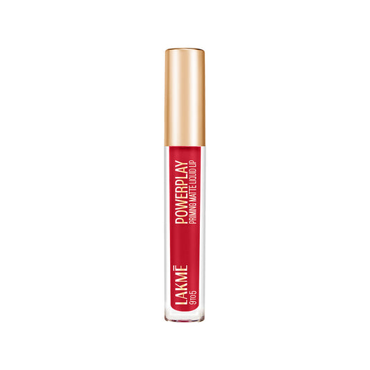 Lakmē 9to5 Powerplay Priming Matte Liquid Lip