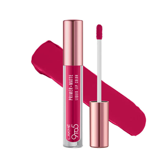 Lakmē 9to5 Powerplay Priming Matte Liquid Lip