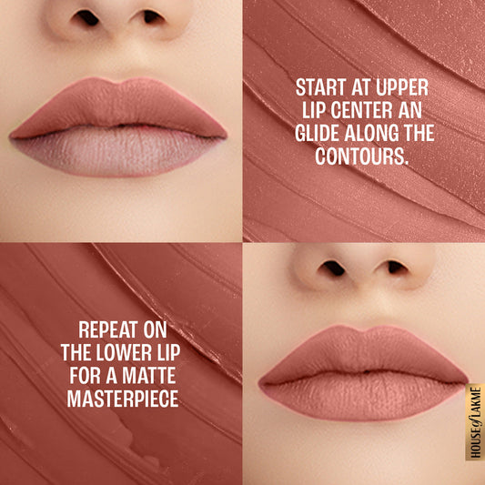 Lakmē 9 To 5 Primer + Matte Lipstick