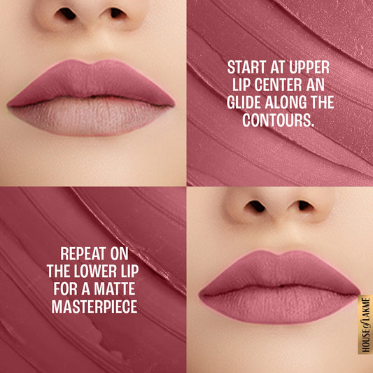 Lakmē 9 To 5 Primer + Matte Lipstick