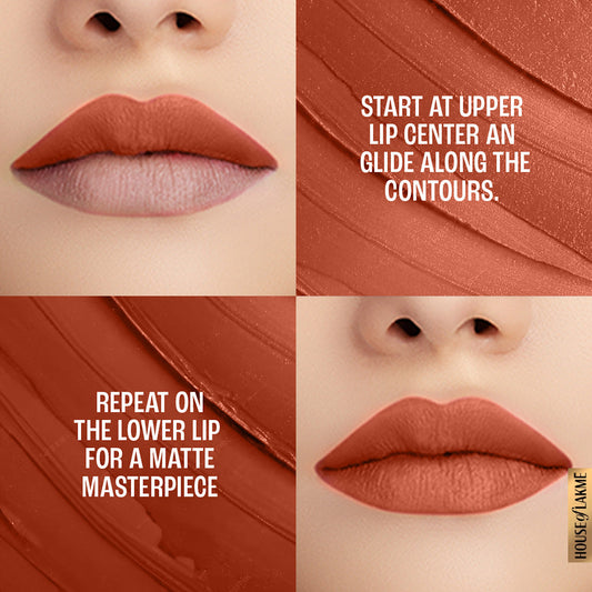 Lakmē 9 To 5 Primer + Matte Lipstick