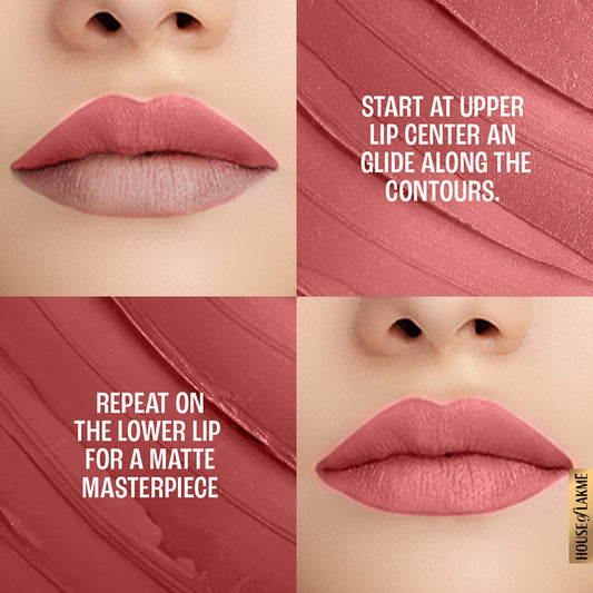 Lakmē 9 To 5 Primer + Matte Lipstick