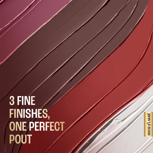 Lakmē Ultimate Glam 4 in 1 lip stack