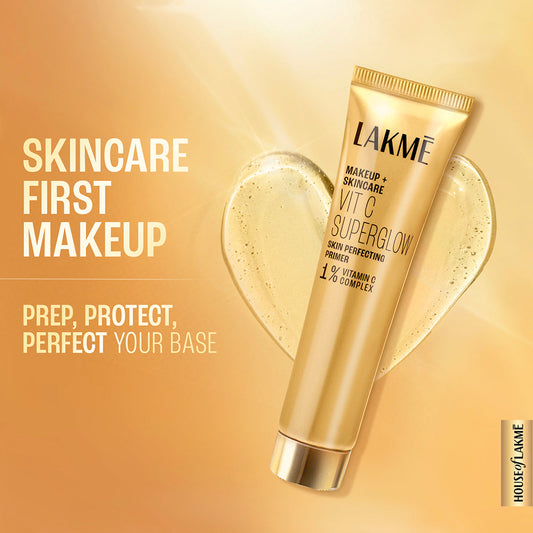 Lakmē VitC Superglow Primer + Compact Combo