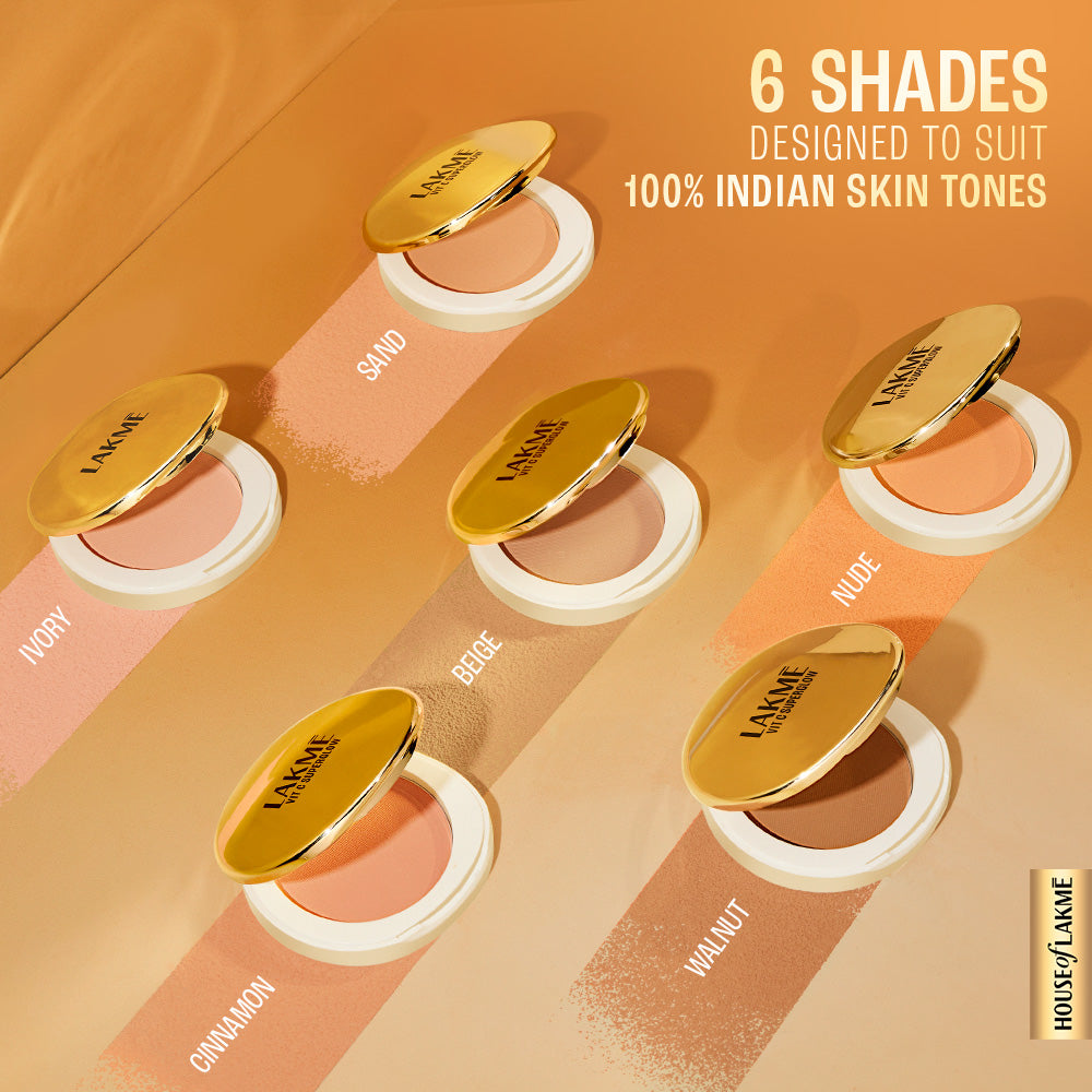 Lakmē VitC Superglow Primer + Compact Combo
