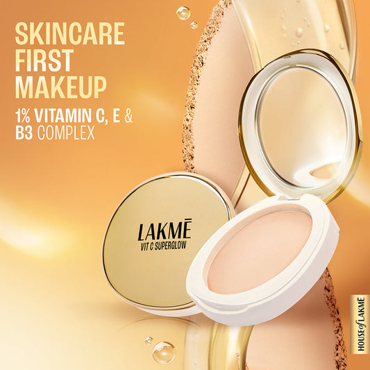 Lakmē VitC Superglow Skin Perfecting Compact