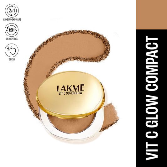 Lakmē VitC Superglow Skin Perfecting Compact