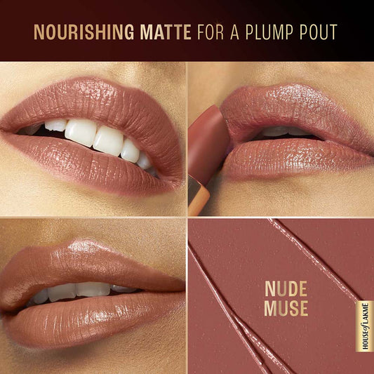 Lakmē Ultimate Glam Satin Matte Lipstick