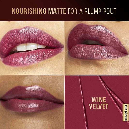 Lakmē Ultimate Glam Satin Matte Lipstick