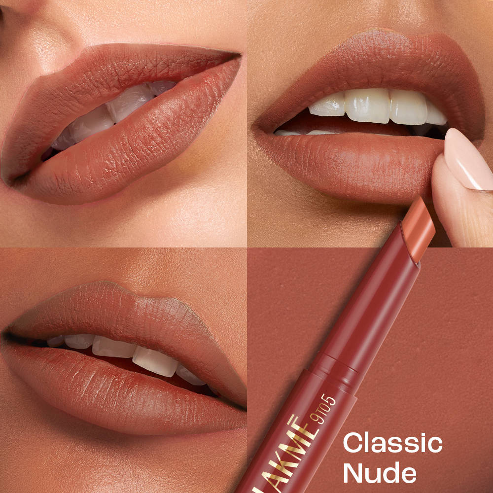 Lakmē 9to5 Forever Matte Lip Crayon - Classic Nude - product image 4