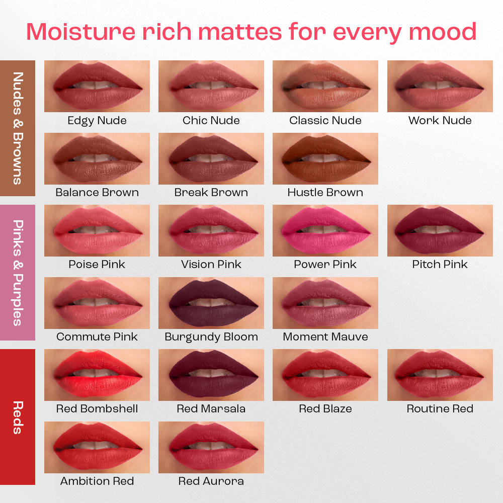 Lakmē 9to5 Forever Matte Lip Crayon - Moment Mauve - product image 10