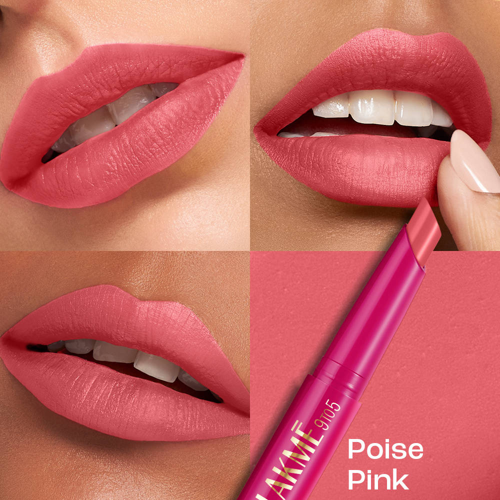 Lakmē 9to5 Forever Matte Lip Crayon - Poise Pink - product image 4