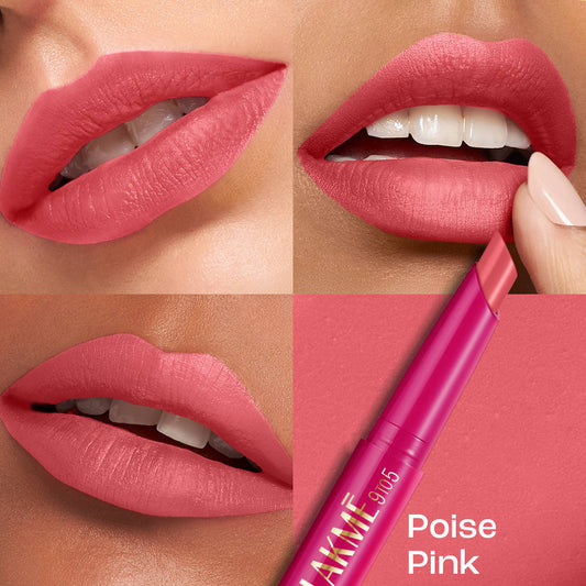 Lakmē 9to5 Forever Matte Lip Crayon - Poise Pink - product image 4