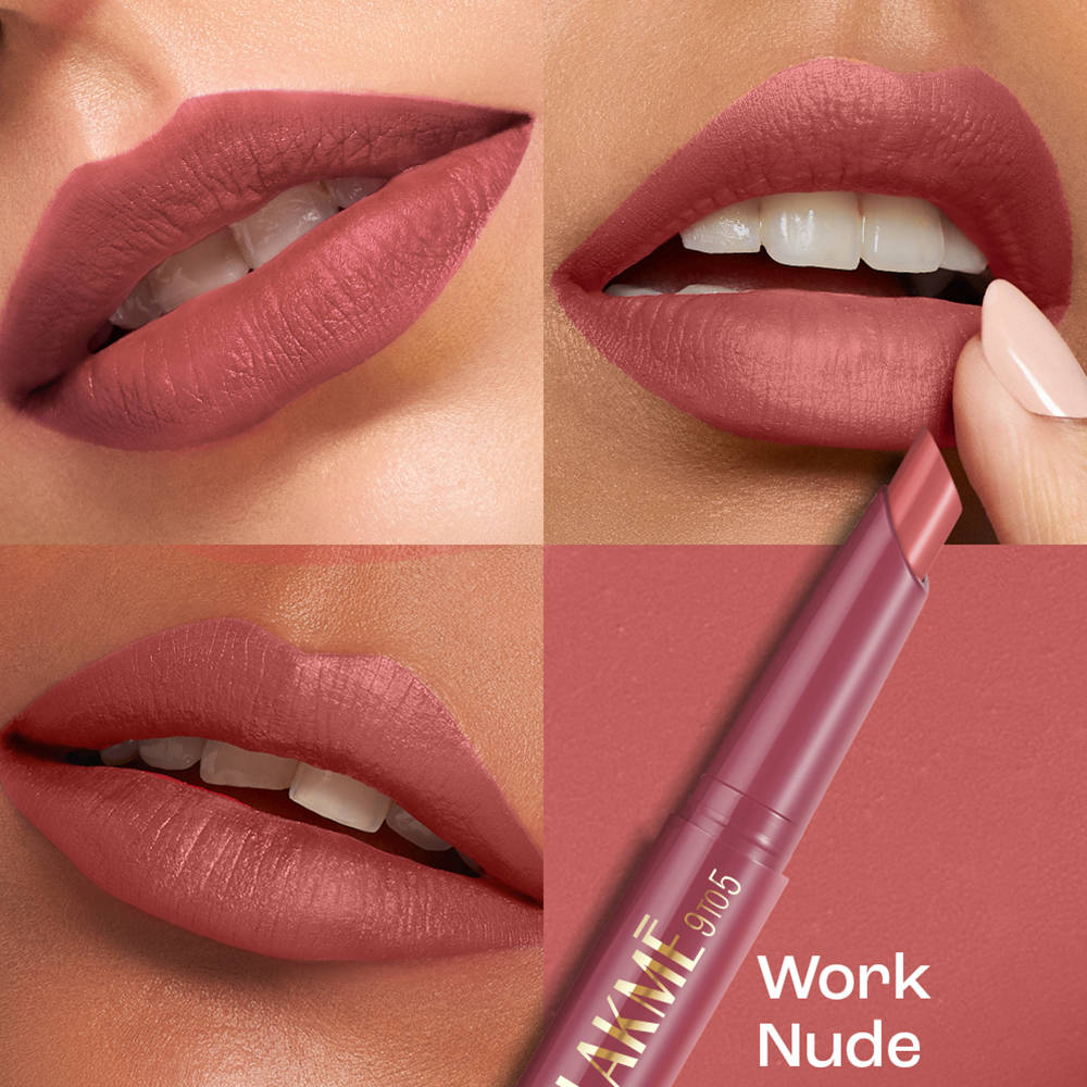 Lakmē 9to5 Forever Matte Lip Crayon - Work Nude - product image 4