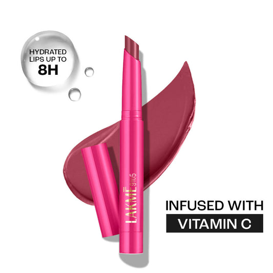 Lakmē 9to5 Forever Matte Lip Crayon - Pitch Pink - product image 1