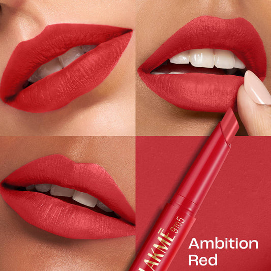 Lakmē 9to5 Forever Matte Lip Crayon - Ambition Red - product image 4