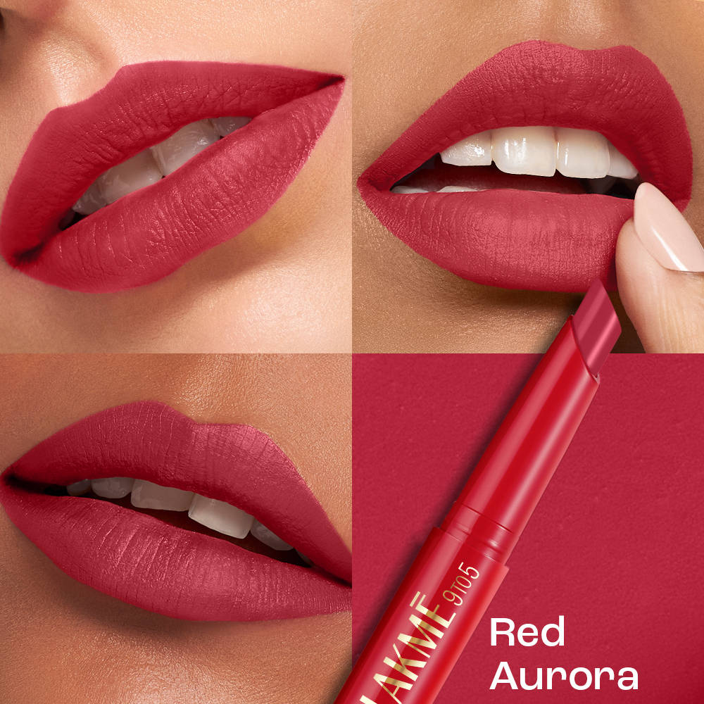 Lakmē 9to5 Forever Matte Lip Crayon - Red Aurora - product image 4