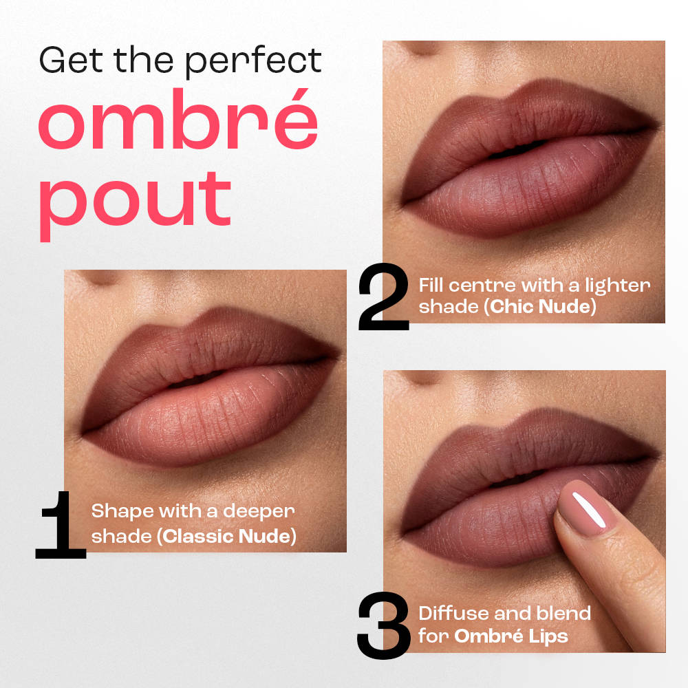 Lakmē 9to5 Forever Matte Lip Crayon - Red Blaze - product image 11