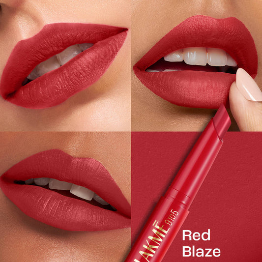 Lakmē 9to5 Forever Matte Lip Crayon - Red Blaze - product image 4