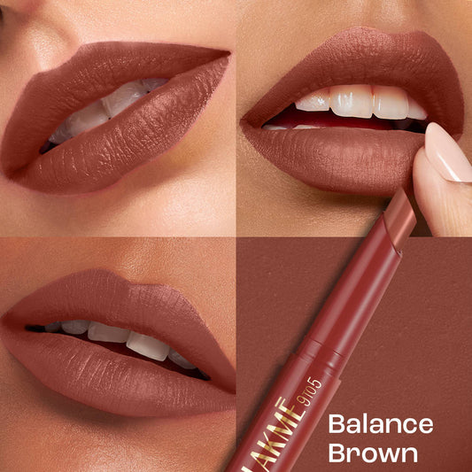Lakmē 9to5 Forever Matte Lip Crayon - Balance Brown - product image 4