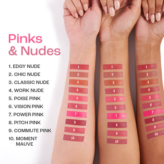 Lakmē 9to5 Forever Matte Lip Crayon - Commute Pink - product image 8