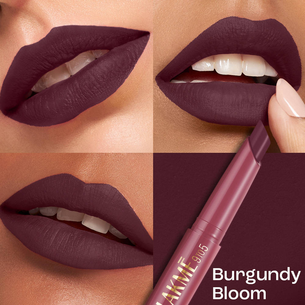 Lakmē 9to5 Forever Matte Lip Crayon - Burgundy Bloom - product image 4