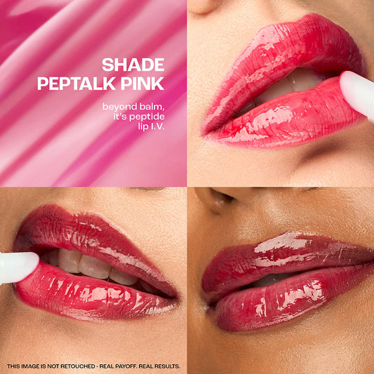 Lakmē Peptide Lip I.V. Hydrating Lip Balm Peptalk Pink 6