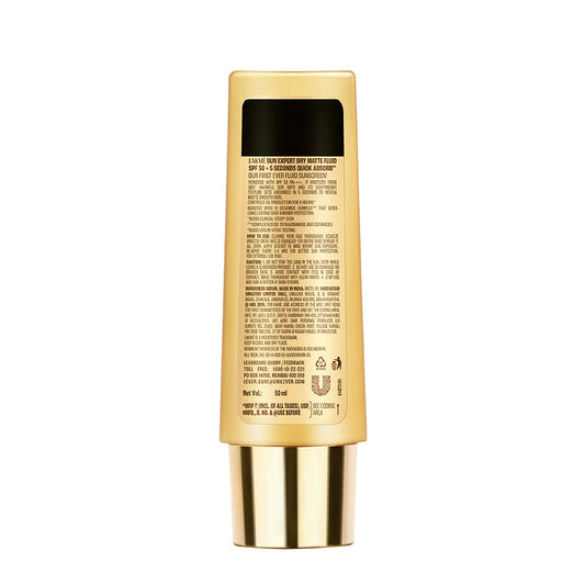 Lakme Sun Expert Dry Matte Fluid SPF 50++++ Sunscreen 50ml