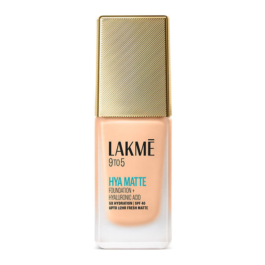 Lakmē 9to5 Hya Matte Foundation + Hyaluronic Acid