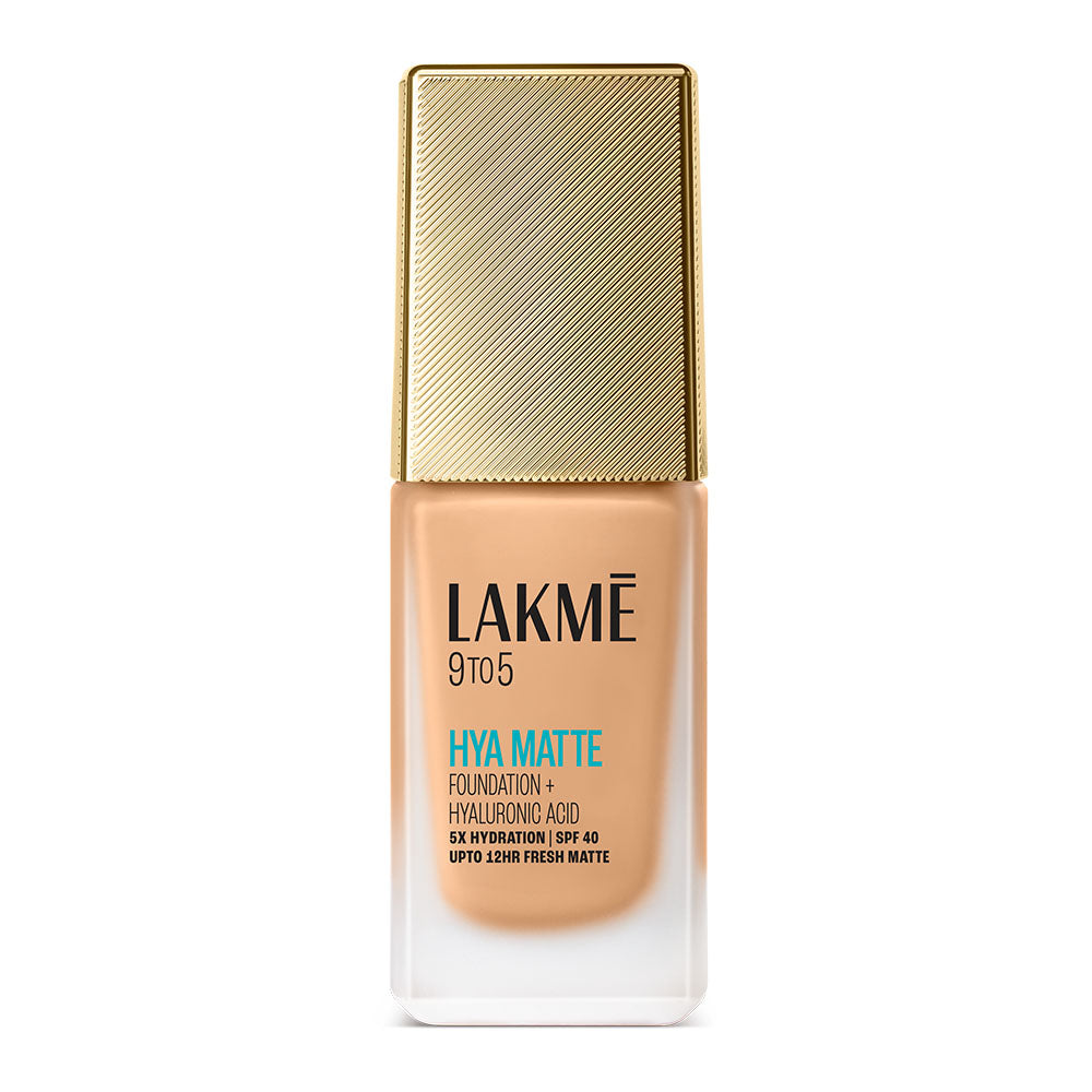 Lakmē 9to5 Hya Matte Foundation + Hyaluronic Acid