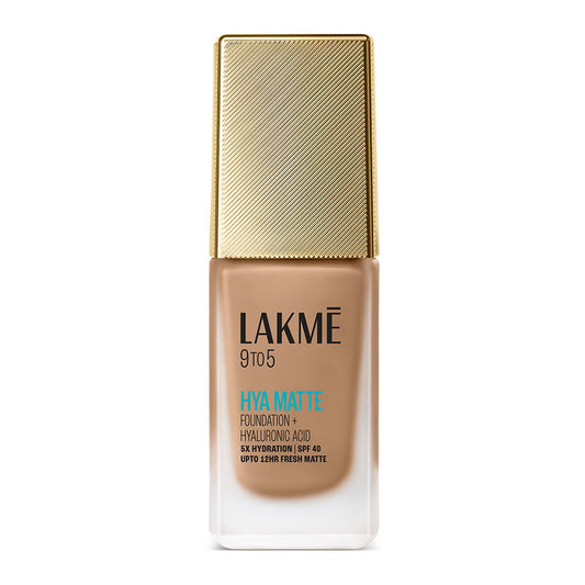 Lakmē 9to5 Hya Matte Foundation + Hyaluronic Acid