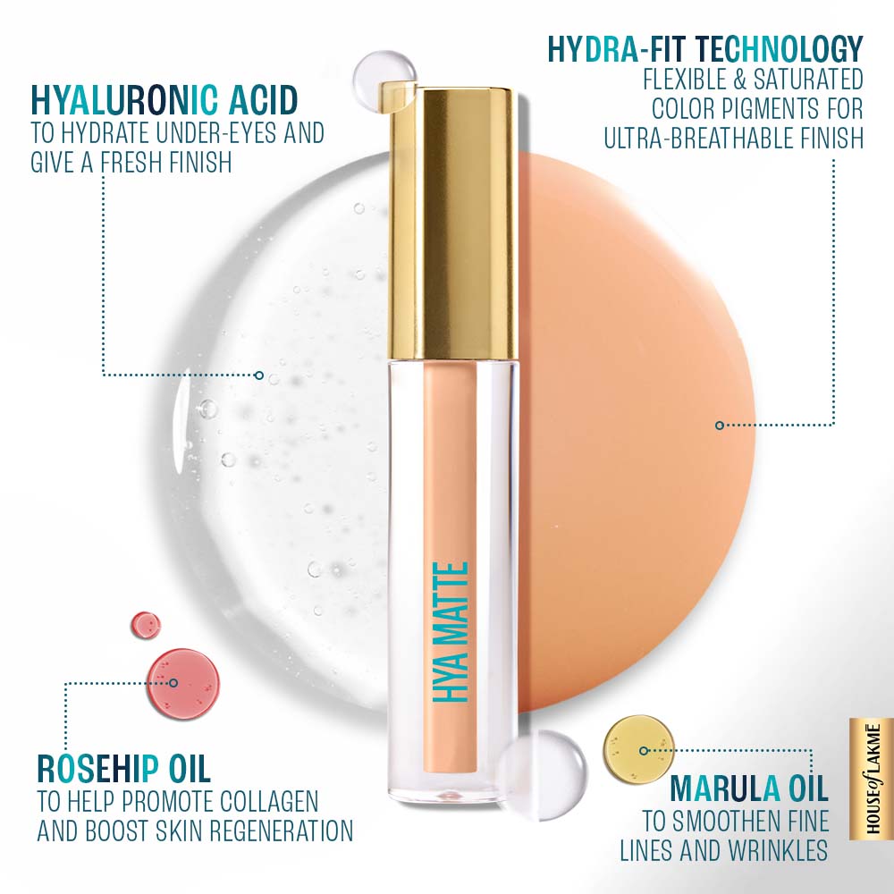 Lakmē 9to5 Hya Matte Liquid Concealer