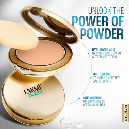 Lakmē 9to5 Hya Matte Pressed Powder