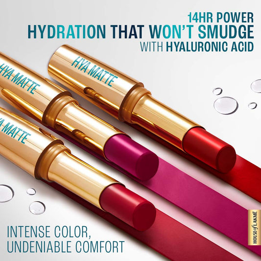Lakmē 9to5 Hya Matte Lipstick