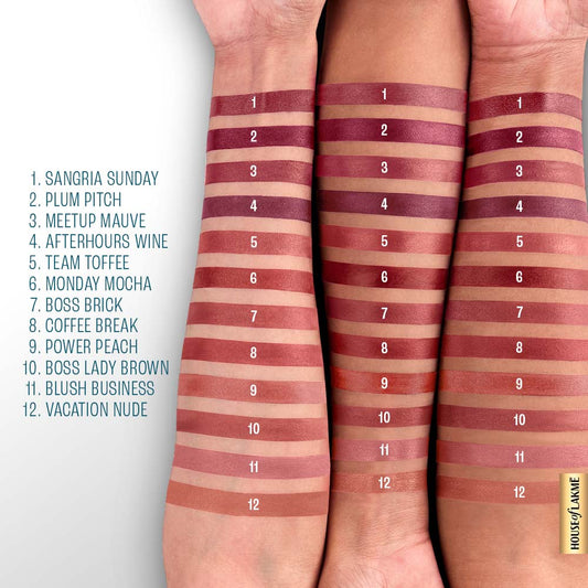 Lakmē 9to5 Hya Matte Lipstick