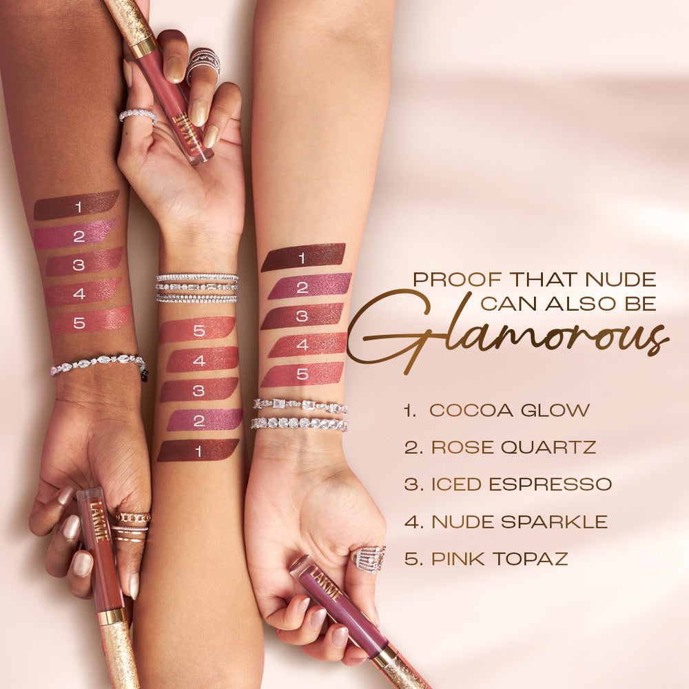 Lakmē Be-Jewel Shimmer Lip Liquid
