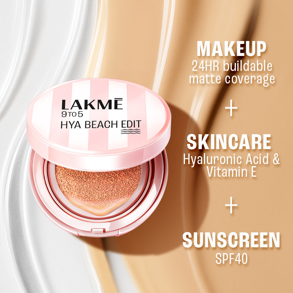 Lakmē 9to5 Hya Beach Edit Cushion Foundation