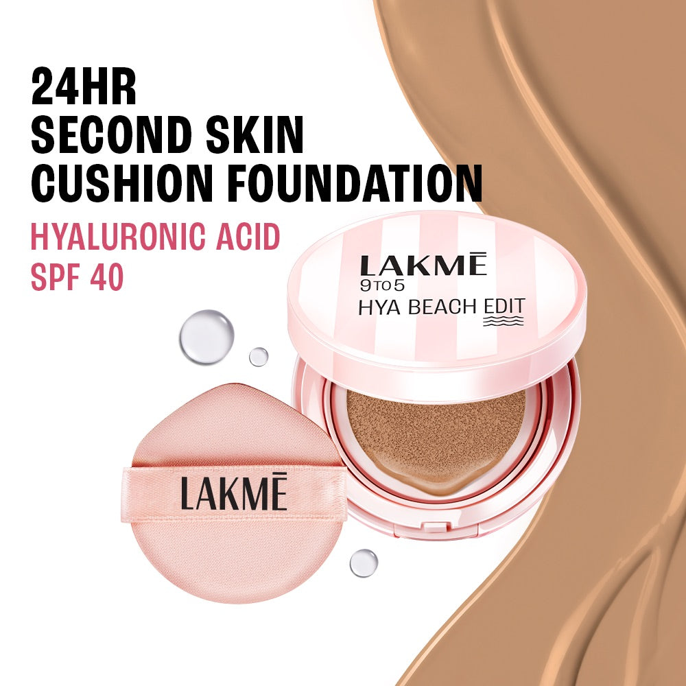 Lakmē 9to5 Hya Beach Edit Cushion Foundation