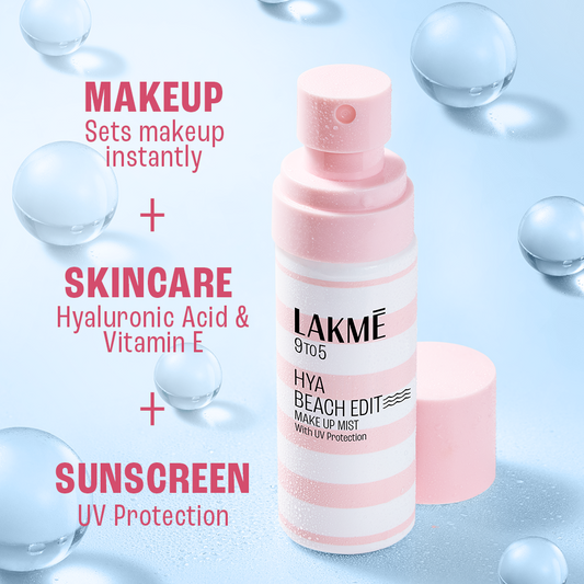 Lakmē 9 to 5 Hya Beach Edit SPF Setting Spray