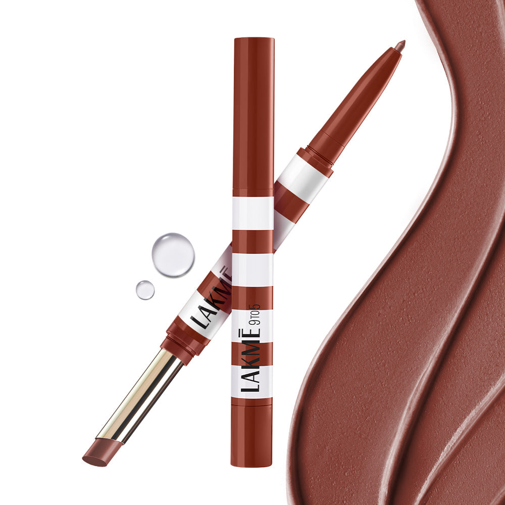 Lakmē 9to5 Hya Beach Edit Lipstick + Liner Duo
