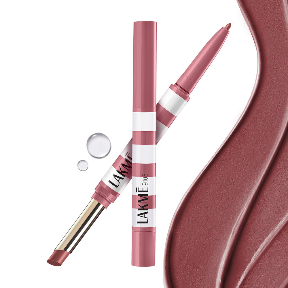 Lakmē 9to5 Hya Beach Edit Lipstick + Liner Duo